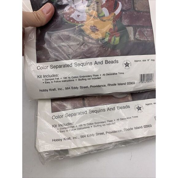 Hobby Kraft Storybook Felt Christmas Stocking Kit - Picture 4 of 7
